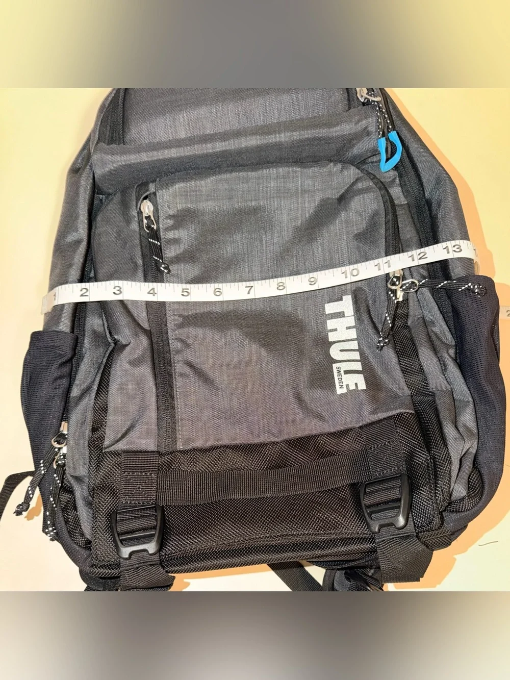 Thule Strävan 15" Tech Laptop Backpack - Dark Shadow Gray/Black - Picture 12 of 12